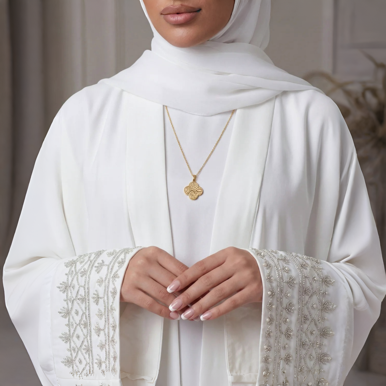 Sabr Clover Necklace