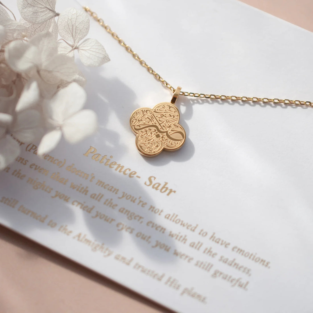 Sabr Clover Necklace